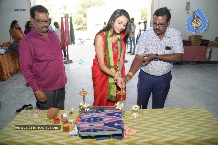 Actress Sahithi Jadi Inaugurates Pochampally IKAT Art Mela - 12 / 15 photos