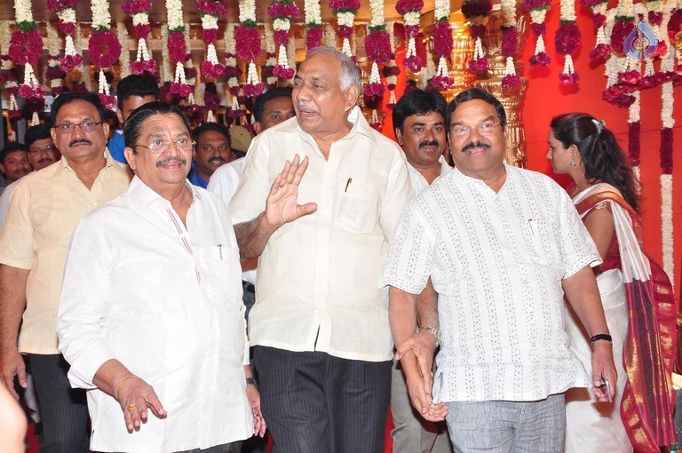 Adiseshagiri Rao Son Wedding Photos 1 - 47 / 88 photos