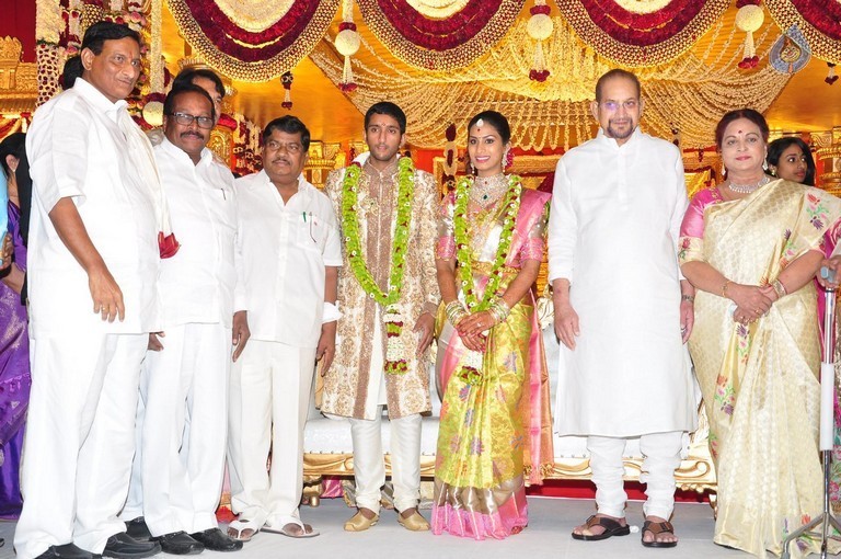 Adiseshagiri Rao Son Wedding Photos 2 - 70 / 128 photos