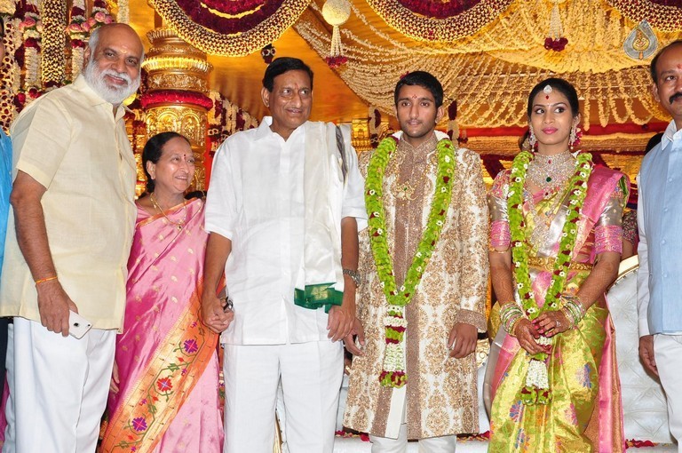 Adiseshagiri Rao Son Wedding Photos 2 - 102 / 128 photos