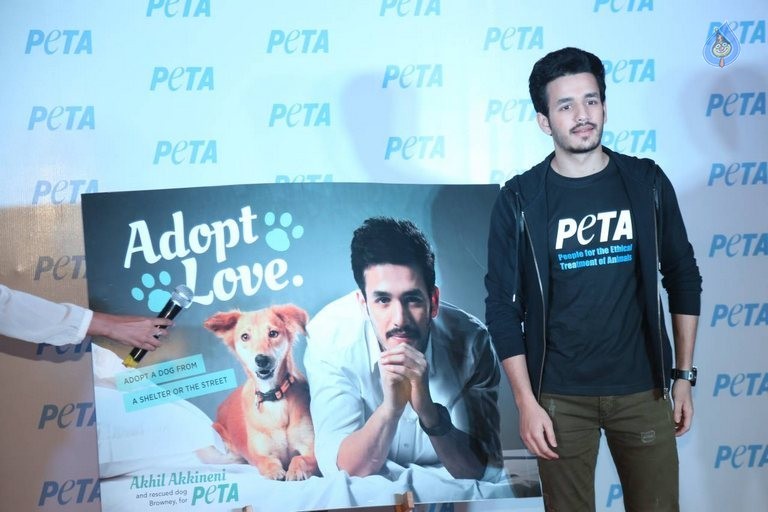 Akhil at PETA Event - 25 / 37 photos