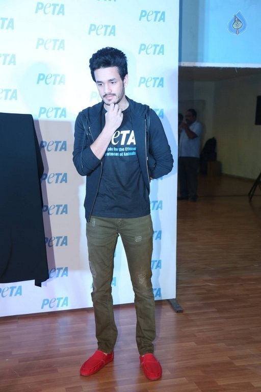 Akhil at PETA Event - 27 / 37 photos