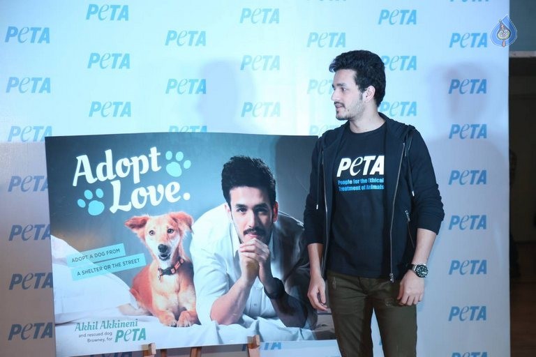Akhil at PETA Event - 28 / 37 photos