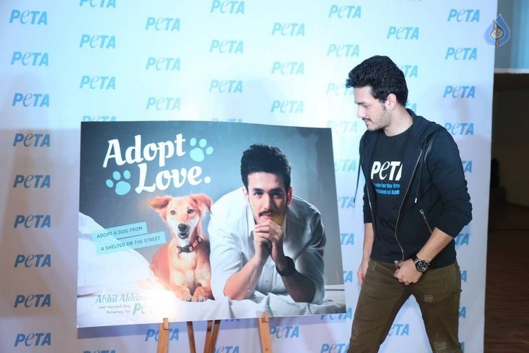 Akhil at PETA Event - 30 / 37 photos