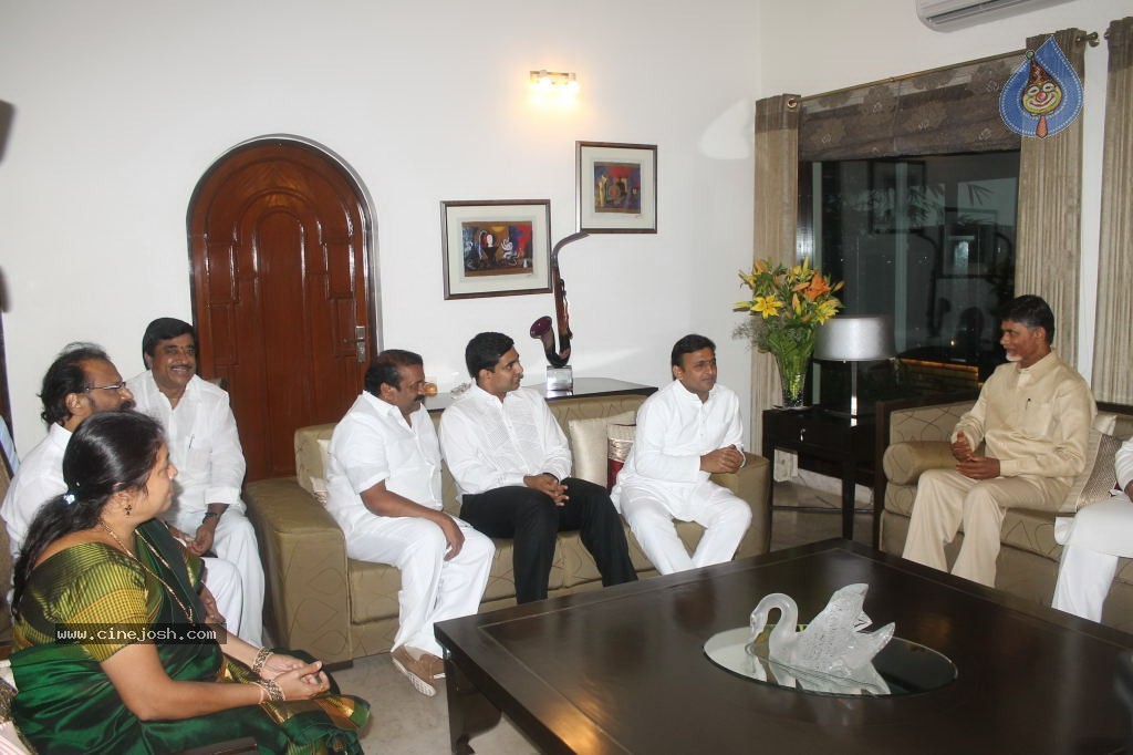 Akhilesh Yadav Meets AP Politicians - 6 / 34 photos