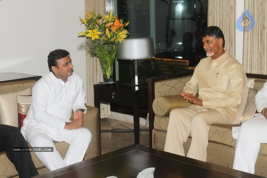 Akhilesh Yadav Meets AP Politicians - 14 / 34 photos