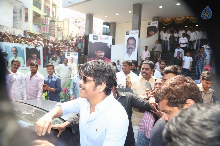 Nagarjuna Launches Swapna Theatre Photos - 31 / 42 photos