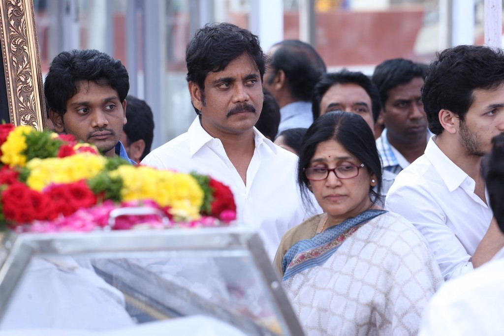 Akkineni Nageswara Rao Condolences Photos - 405 / 450 photos