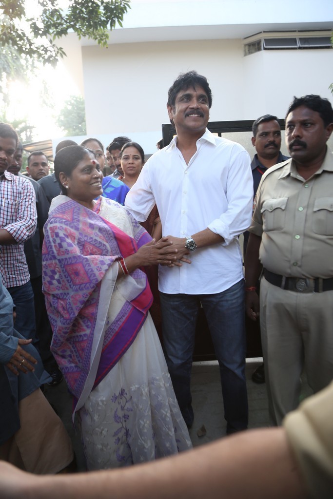Akkineni Nageswara Rao Condolences Photos - 442 / 450 photos