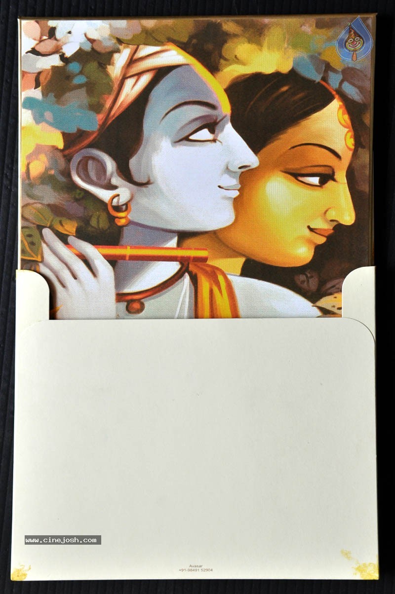 Allari Naresh Wedding Invitation Card Photos - 4 / 8 photos