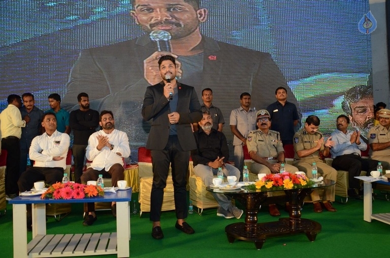 Allu Arjun and SS Rajamouli at Traffic Awareness Event - 78 / 81 photos