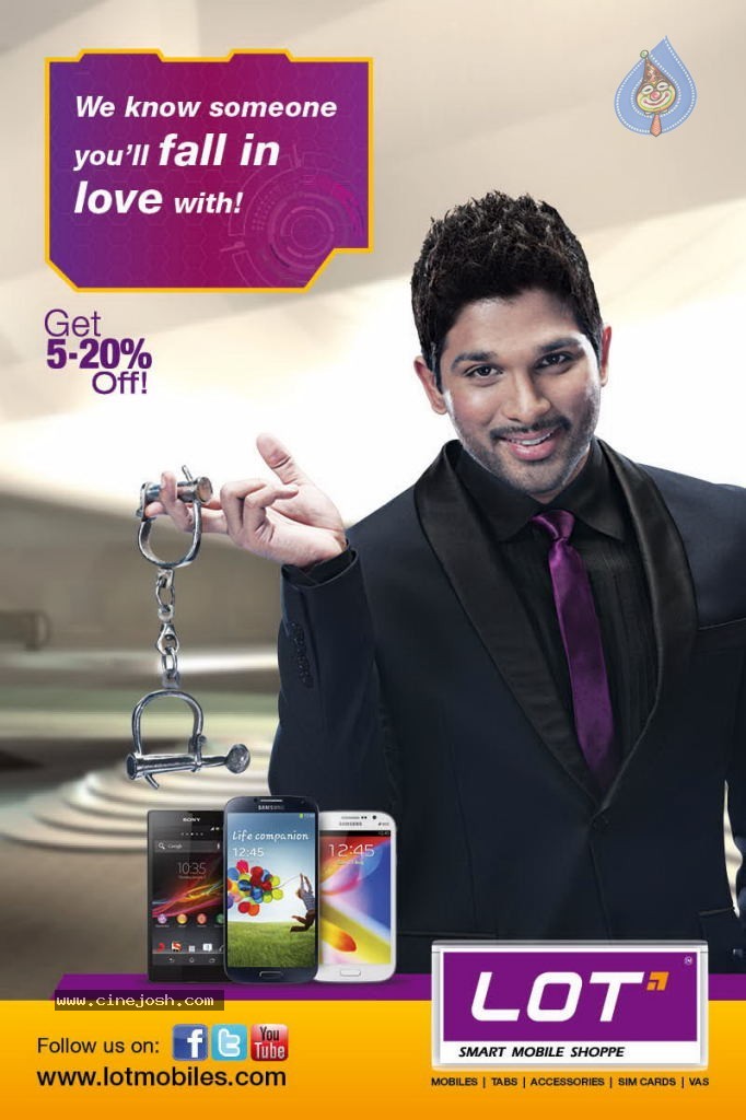 Allu Arjun as LOT Mobiles Brand Ambassador - 12 / 15 photos