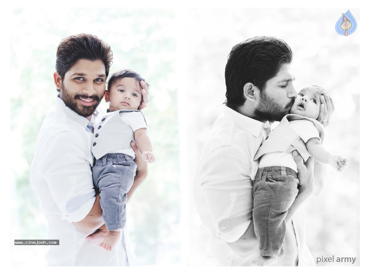 Allu Arjun Son Ayaan 1st Look - 1 / 2 photos