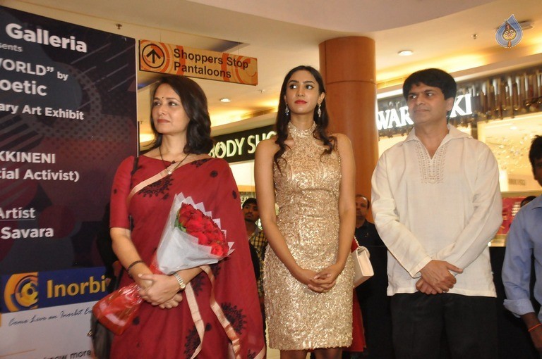 Amala at Artpoetic Exhibition Inorbit Galleria - 18 / 38 photos