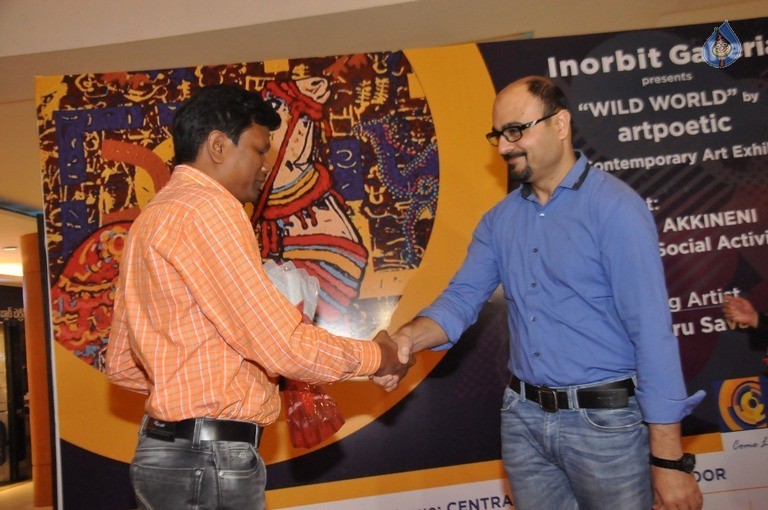 Amala at Artpoetic Exhibition Inorbit Galleria - 24 / 38 photos