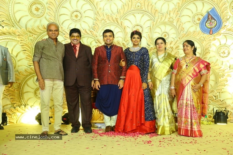Ambica Krishna Grandson Wedding Reception Photos - 7 / 30 photos