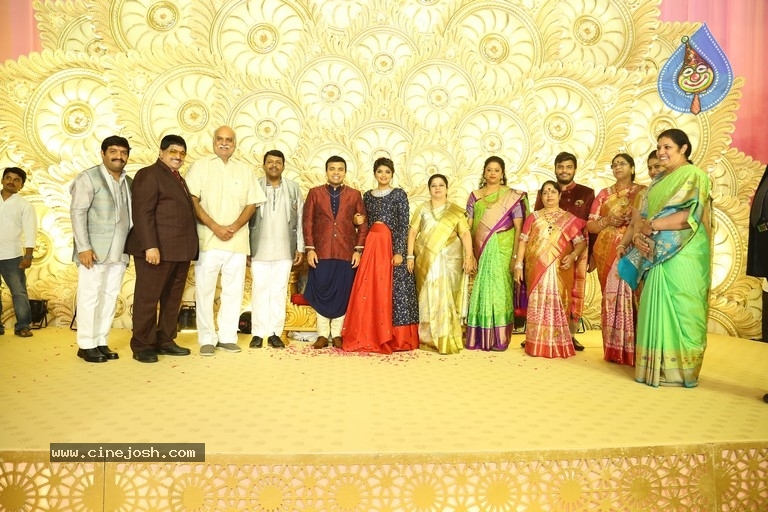 Ambica Krishna Grandson Wedding Reception Photos - 22 / 30 photos