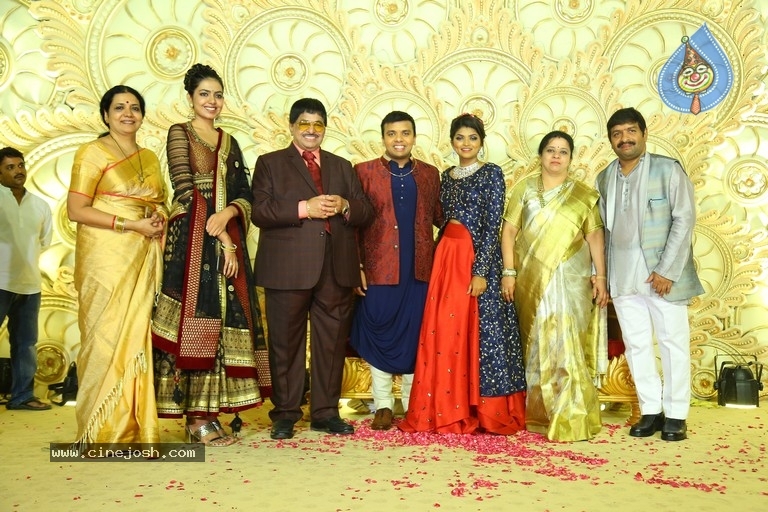 Ambica Krishna Grandson Wedding Reception Photos - 24 / 30 photos