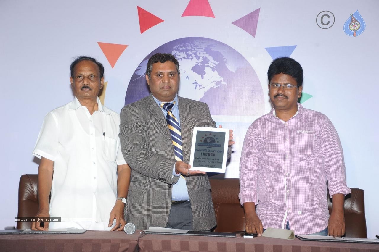 American Telugu TV Logo Launch - 3 / 25 photos