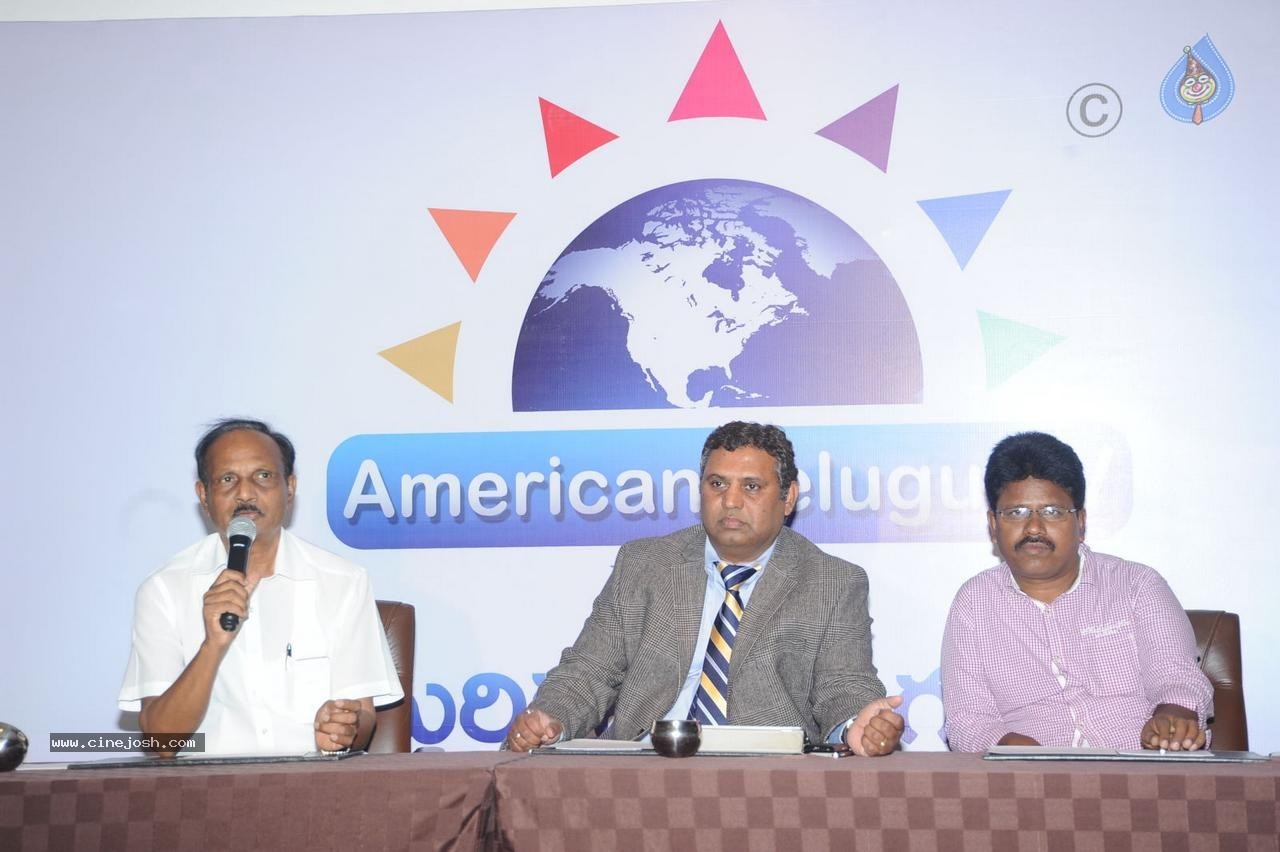 American Telugu TV Logo Launch - 24 / 25 photos