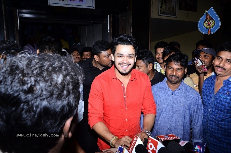 Angel Movie Team Visited Devi Theatre - 7 / 18 photos