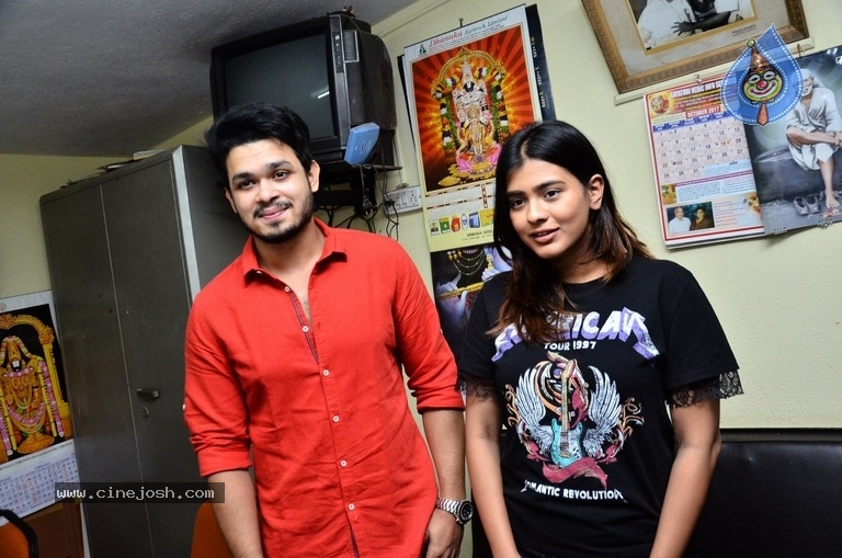 Angel Movie Team Visited Devi Theatre - 9 / 18 photos