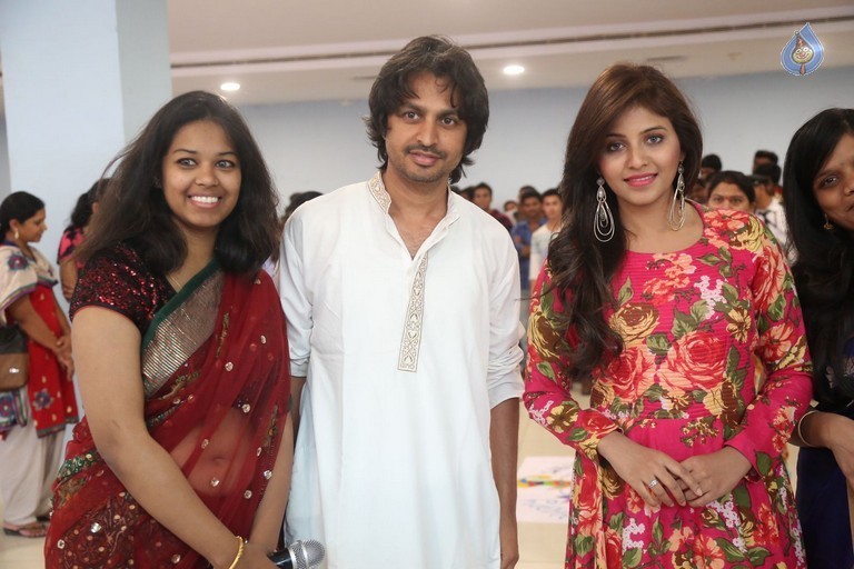 Anjali at Special Rangoli Competition - 40 / 41 photos