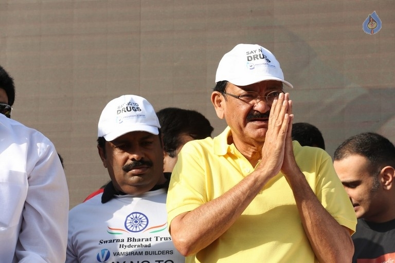 Anti Drug Walk Campaign at KBR Park - 37 / 122 photos