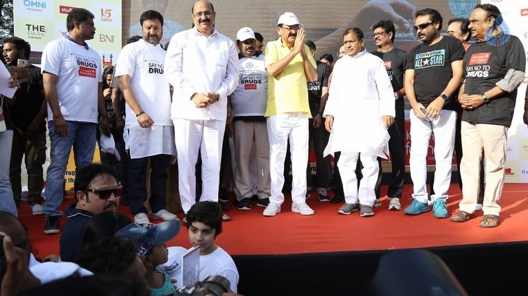Anti Drug Walk Campaign at KBR Park - 59 / 122 photos