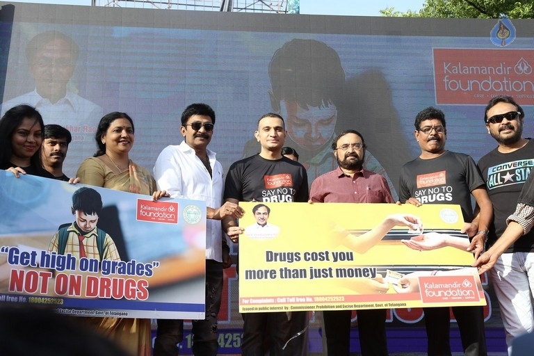 Anti Drug Walk Campaign at KBR Park - 63 / 122 photos