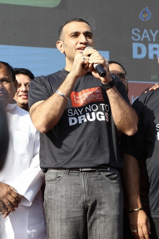 Anti Drug Walk Campaign at KBR Park - 81 / 122 photos