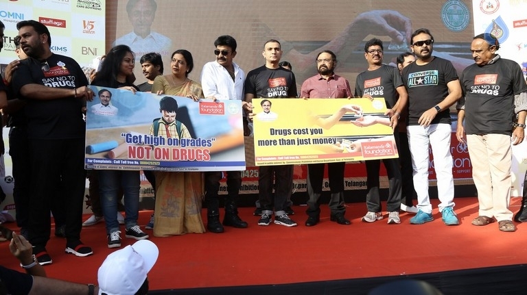 Anti Drug Walk Campaign at KBR Park - 91 / 122 photos