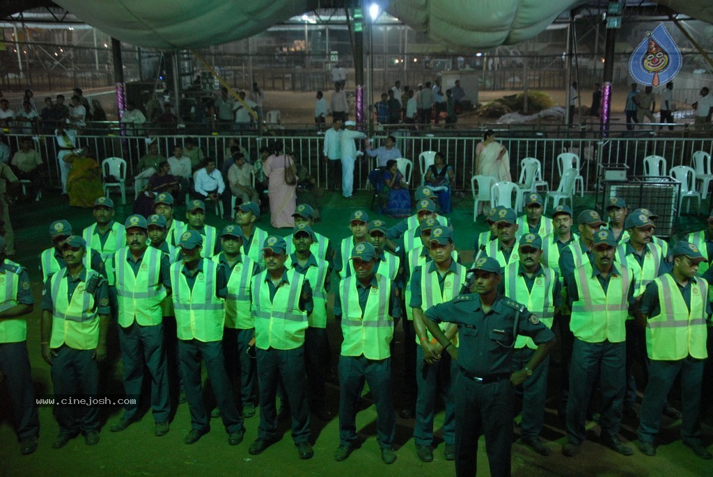 Arrangements of Chandrababu Swearing In Photos - 2 / 30 photos