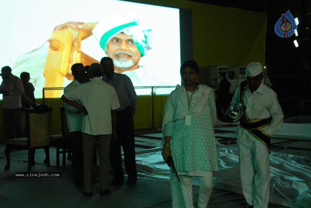 Arrangements of Chandrababu Swearing In Photos - 21 / 30 photos