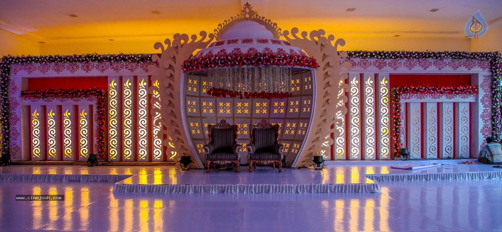 Art Director Chinna Wedding Set Designs - 53 / 59 photos