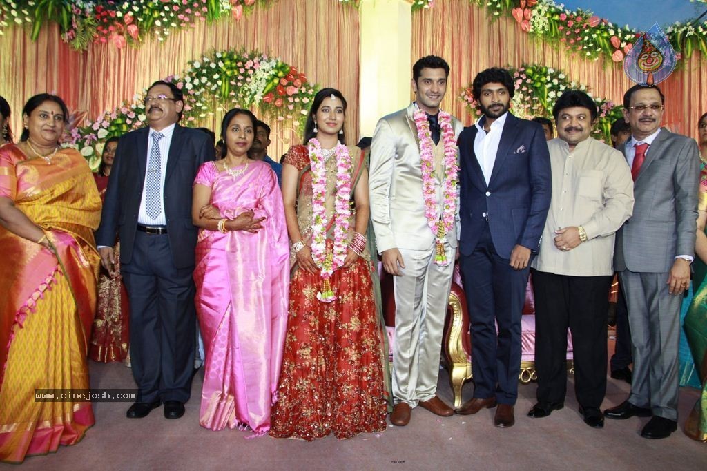 Arulnidhi - Keerthana Wedding Reception Stills - 3 / 46 photos