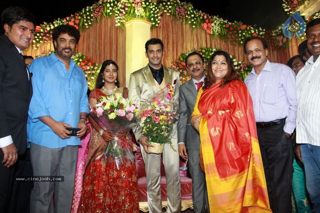 Arulnidhi - Keerthana Wedding Reception Stills - 7 / 46 photos