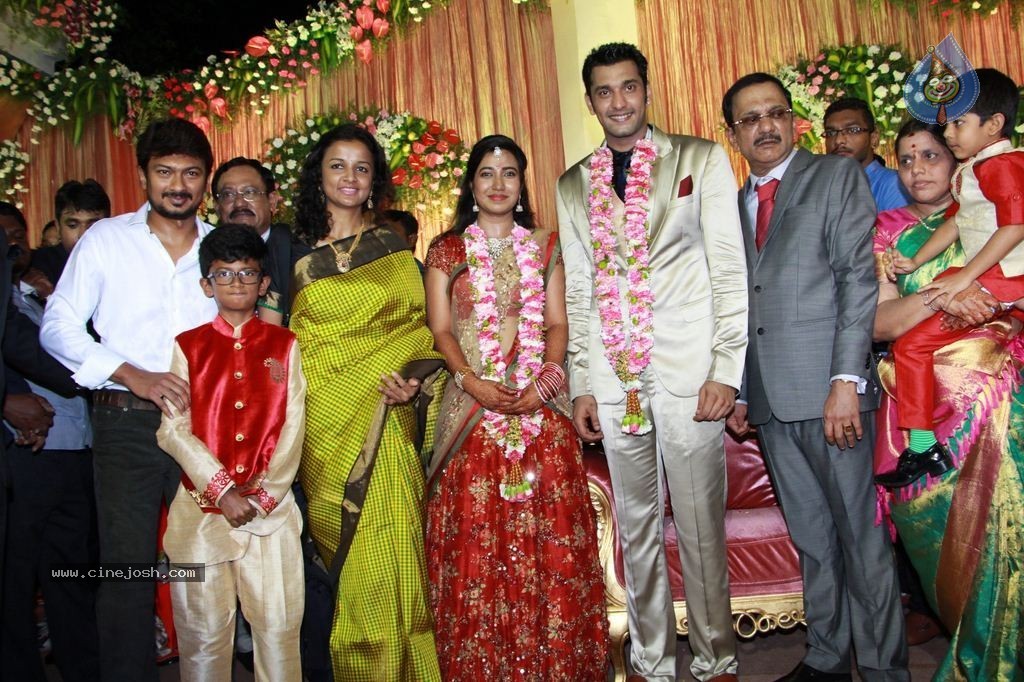 Arulnidhi - Keerthana Wedding Reception Stills - 41 / 46 photos
