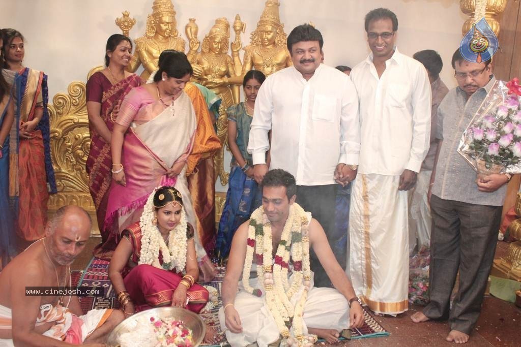 Arun Pandian Daughter Wedding n Reception  - 86 / 152 photos