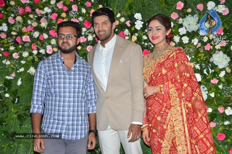 Arya and Sayesha Reception Photos - 12 / 21 photos