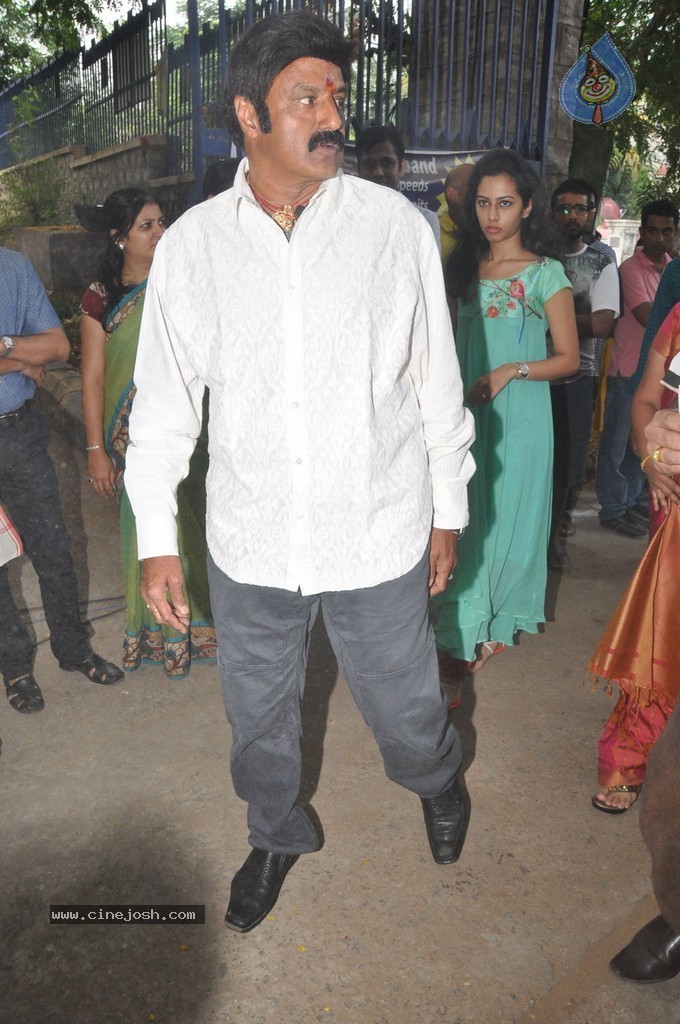 Balakrishna and Family Cast Their Votes - 6 / 75 photos