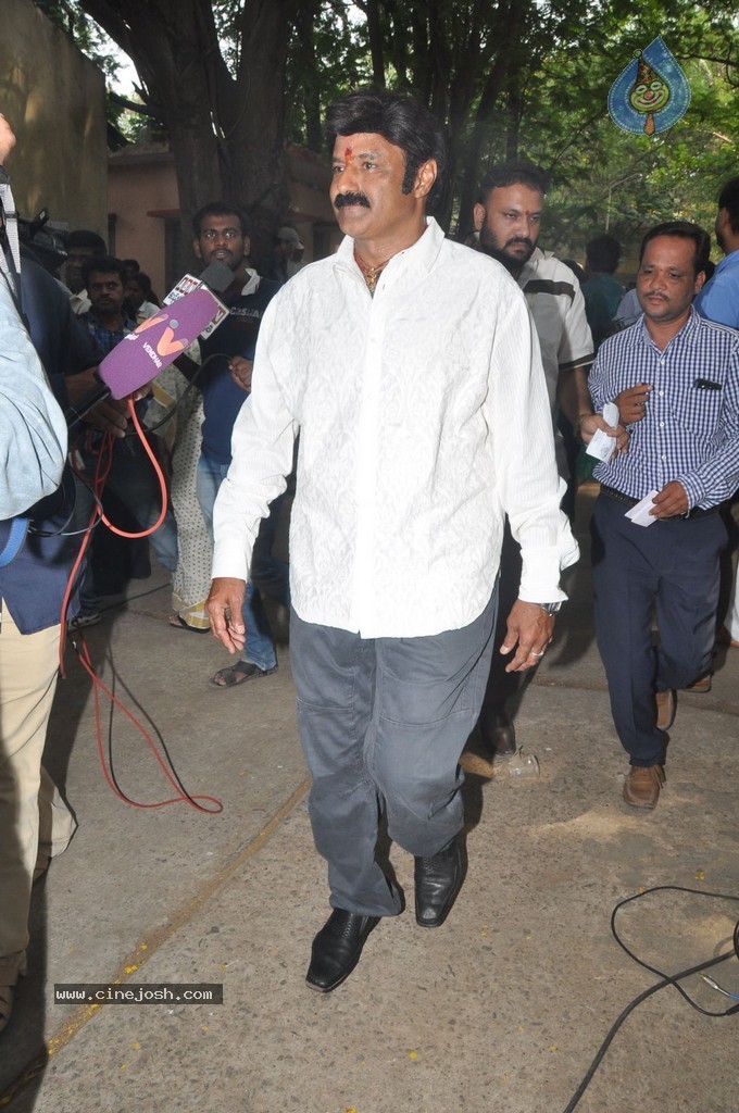 Balakrishna and Family Cast Their Votes - 14 / 75 photos