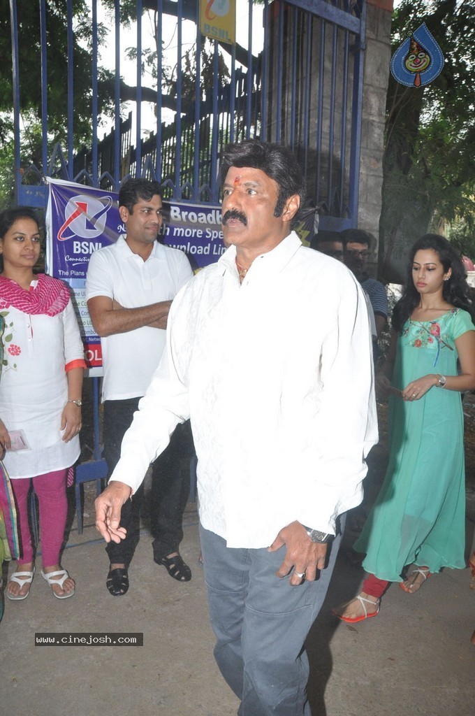 Balakrishna and Family Cast Their Votes - 17 / 75 photos