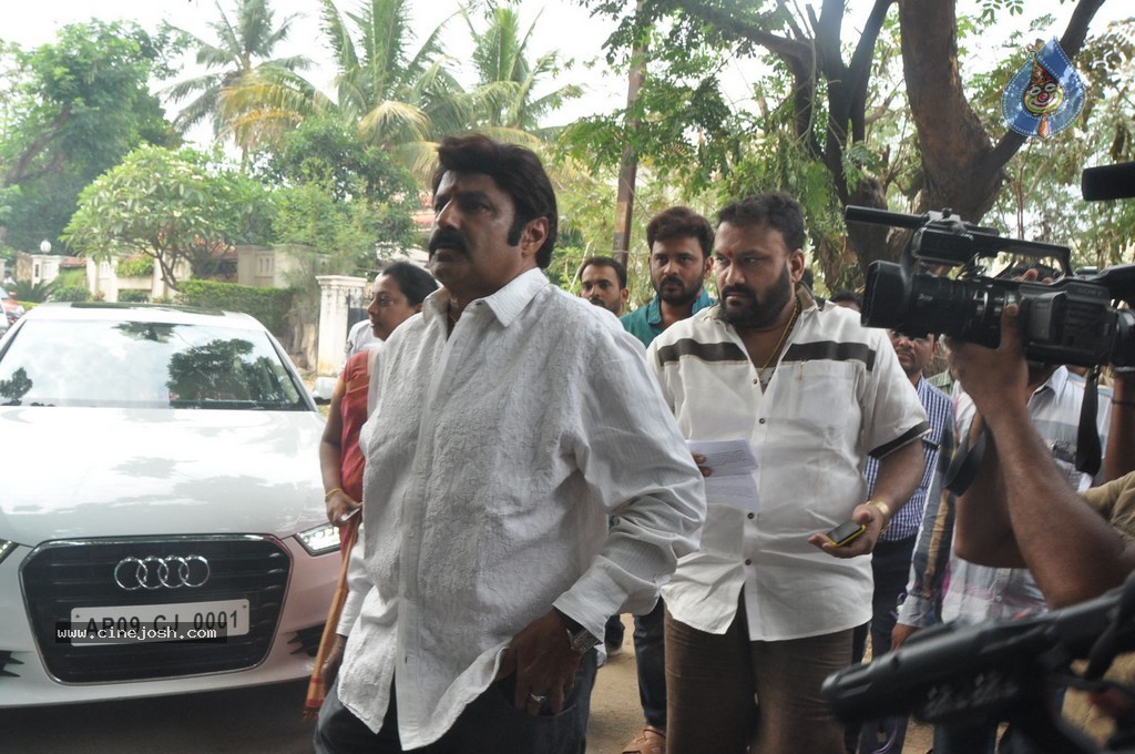 Balakrishna and Family Cast Their Votes - 41 / 75 photos