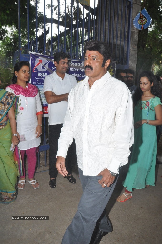 Balakrishna and Family Cast Their Votes - 48 / 75 photos