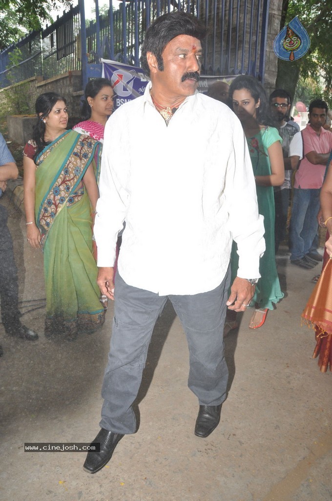 Balakrishna and Family Cast Their Votes - 61 / 75 photos