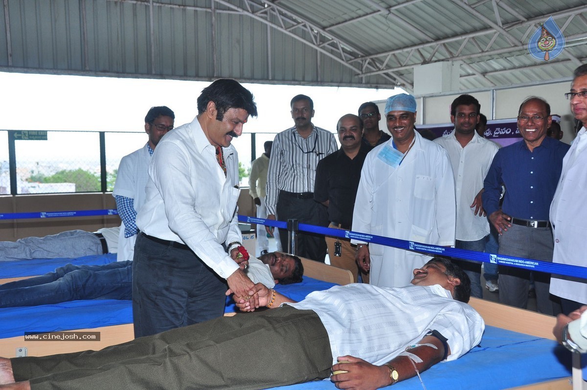 Balakrishna Birthday Celebrations at Basavatarakam Cancer Hospital - 30 / 63 photos