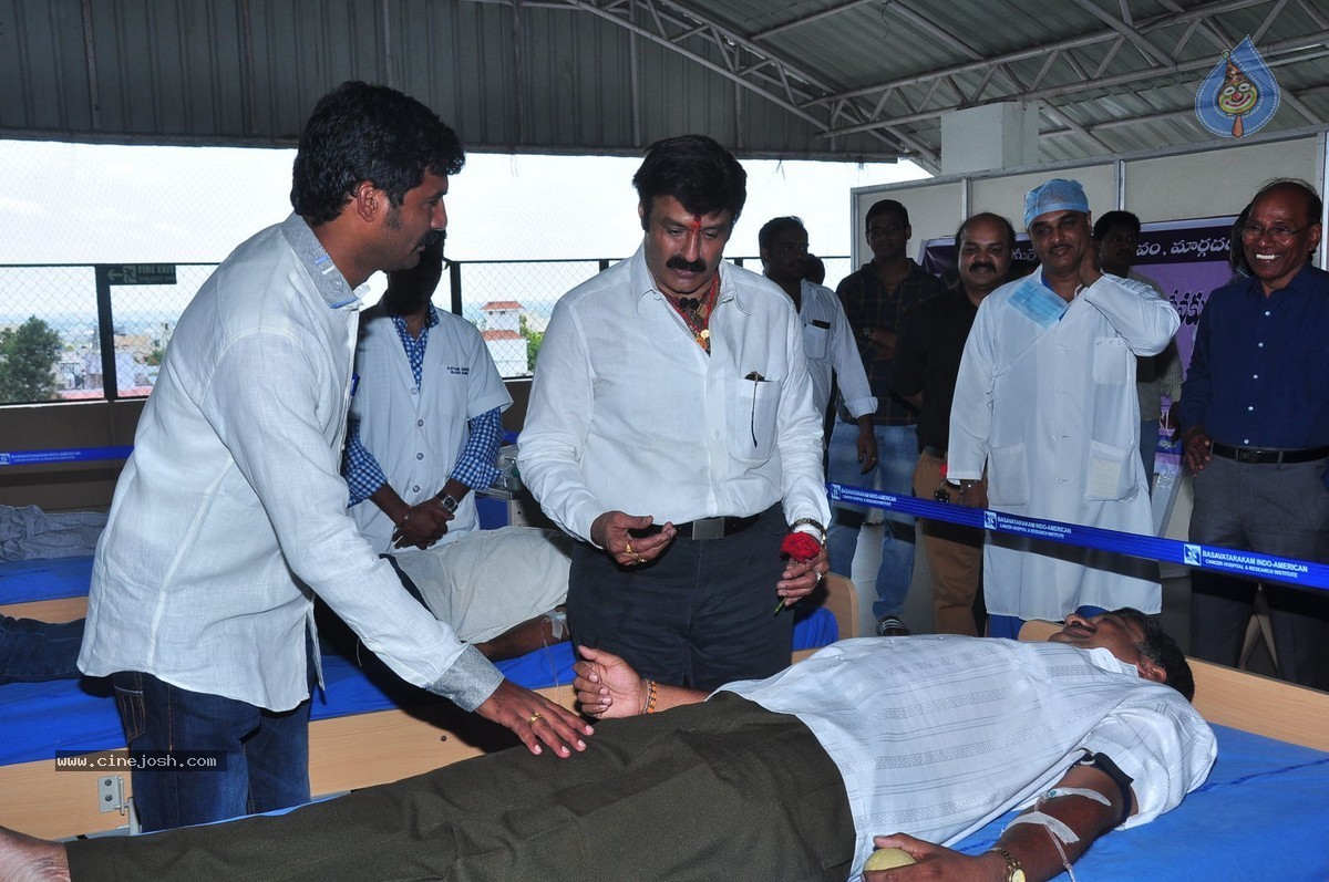 Balakrishna Birthday Celebrations at Basavatarakam Cancer Hospital - 47 / 63 photos