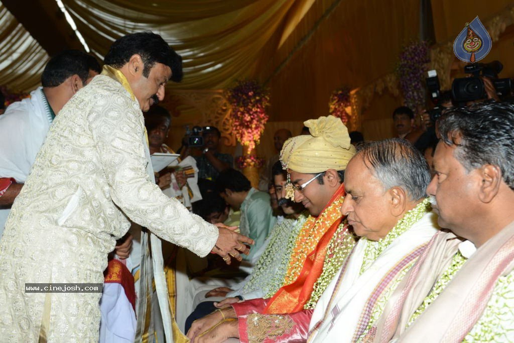 Chandra Babu Naidu at Tejaswini Wedding - 17 / 78 photos