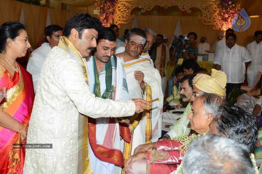 Chandra Babu Naidu at Tejaswini Wedding - 25 / 78 photos